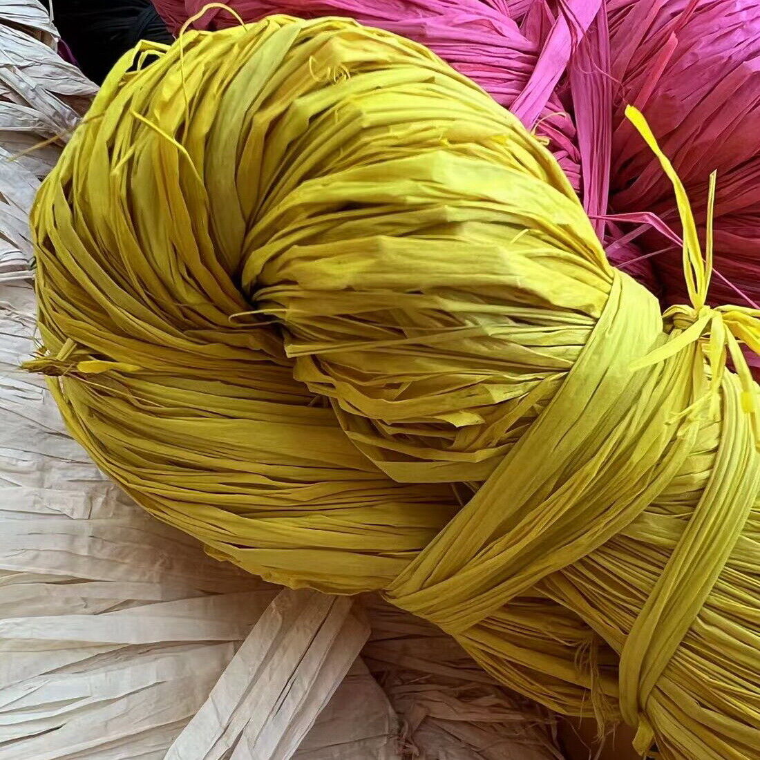 Raffia Hank 250g Art Crafting Gift Wrapping Natural Eco- Friendly
