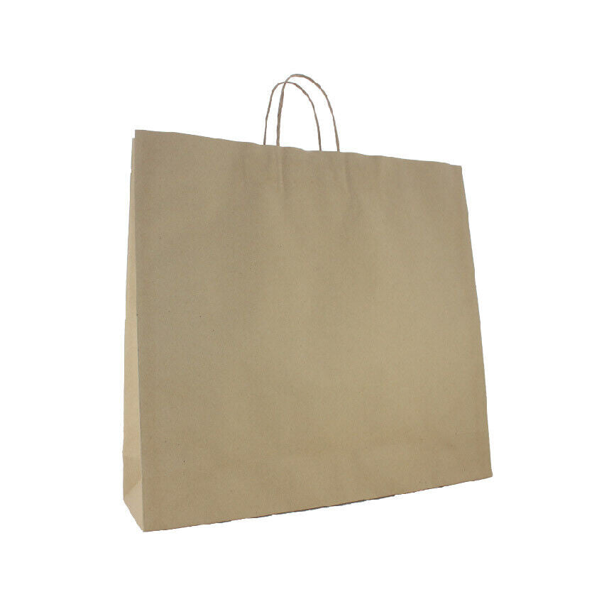 Reusable kraft paper gift bags ideal for retail, gifts, and eco packaging – Snap Pack