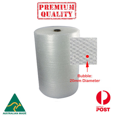 Australian made premium quality bubble wrap roll.