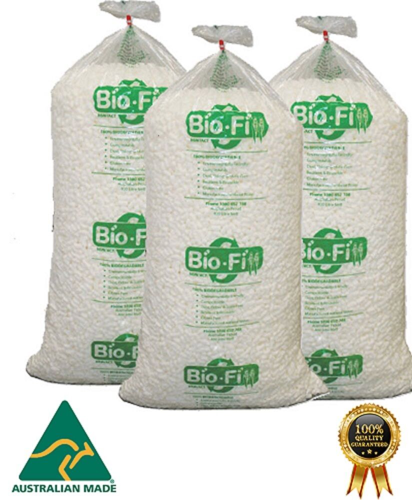 Biodegradable packing peanuts 2 x 400L