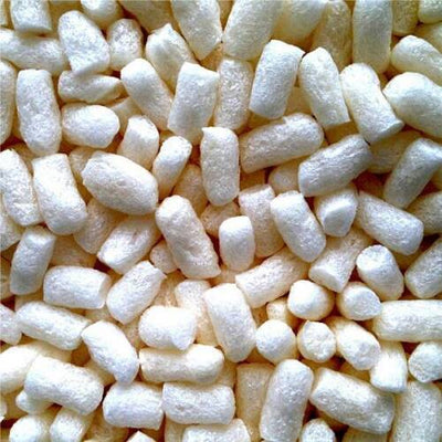 Biodegradable packing peanuts from Snap Pack
