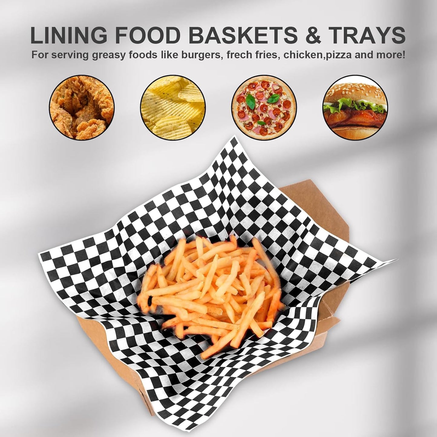 Food packaging papers