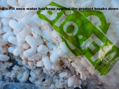 Compostable water-soluble packing nuts