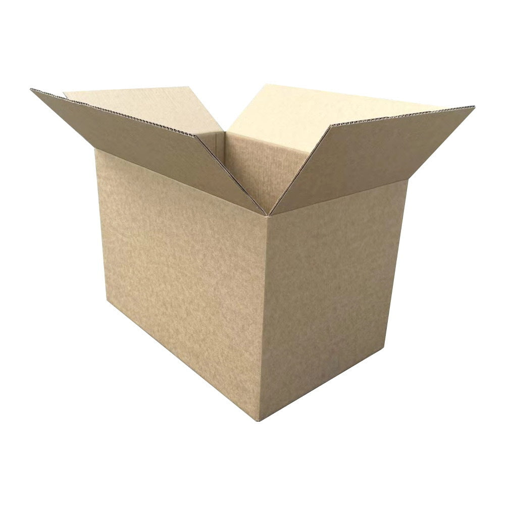 Cardboard box on a white background