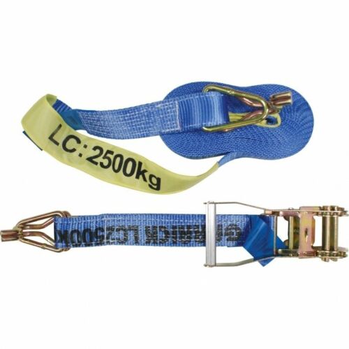 Ratchet strap set with hooks and keepers 50mm x 9m for furniture and freight