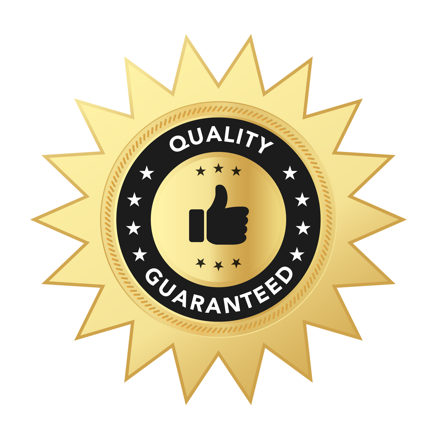 quality guarantee emblem