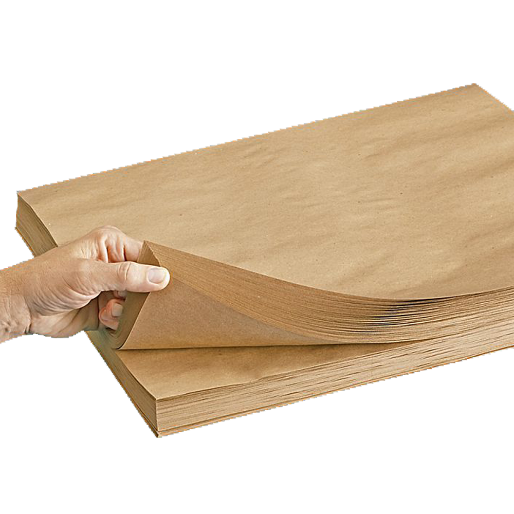 Brown Kraft Papers 500 x Sheets 75GSM Natural Recycled- Premium Quality- AU Made