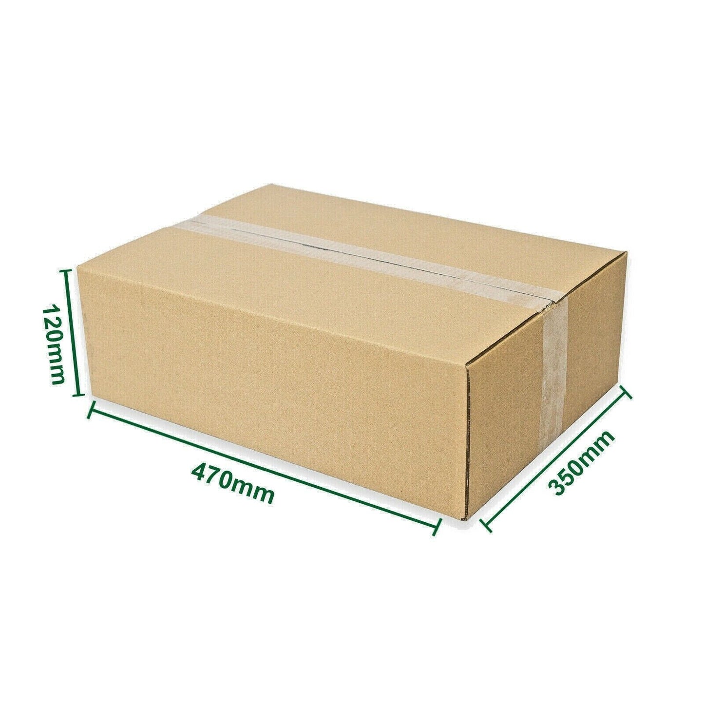 A3 Mailing Box 470 x 350 x 120mm Regular Shipping Carton 100% Recycled AU Made
