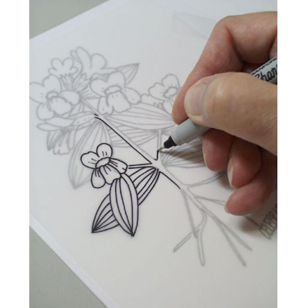 Tracing Paper A4 A3 A2- 100 Sheets 90gsm Sketching Overlays Transparent- PREMIUM