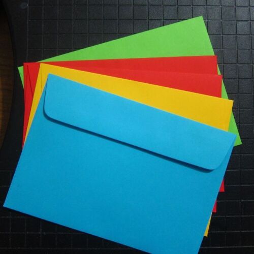 Colored C6 Envelopes Party Wedding Invitation 15 COLORS TO CHOOSE-Australia Made