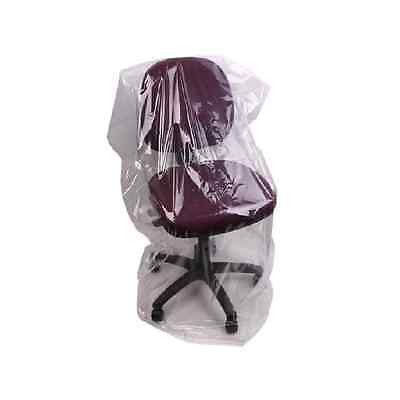 Plastic Furniture Protector Single Chair High Quality Tear Resistant - 2 Bags
