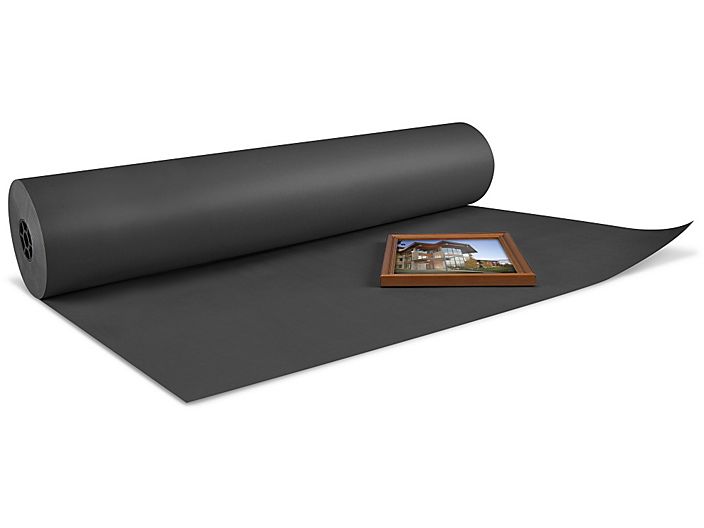 Black Kraft Paper Roll 760mm x 10m 125gsm Premium Paper