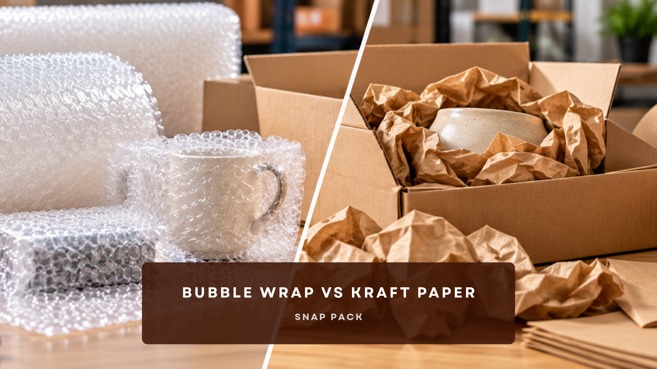 Bubble Wrap vs Kraft Paper: Which Is Better for Packing and Shipping?