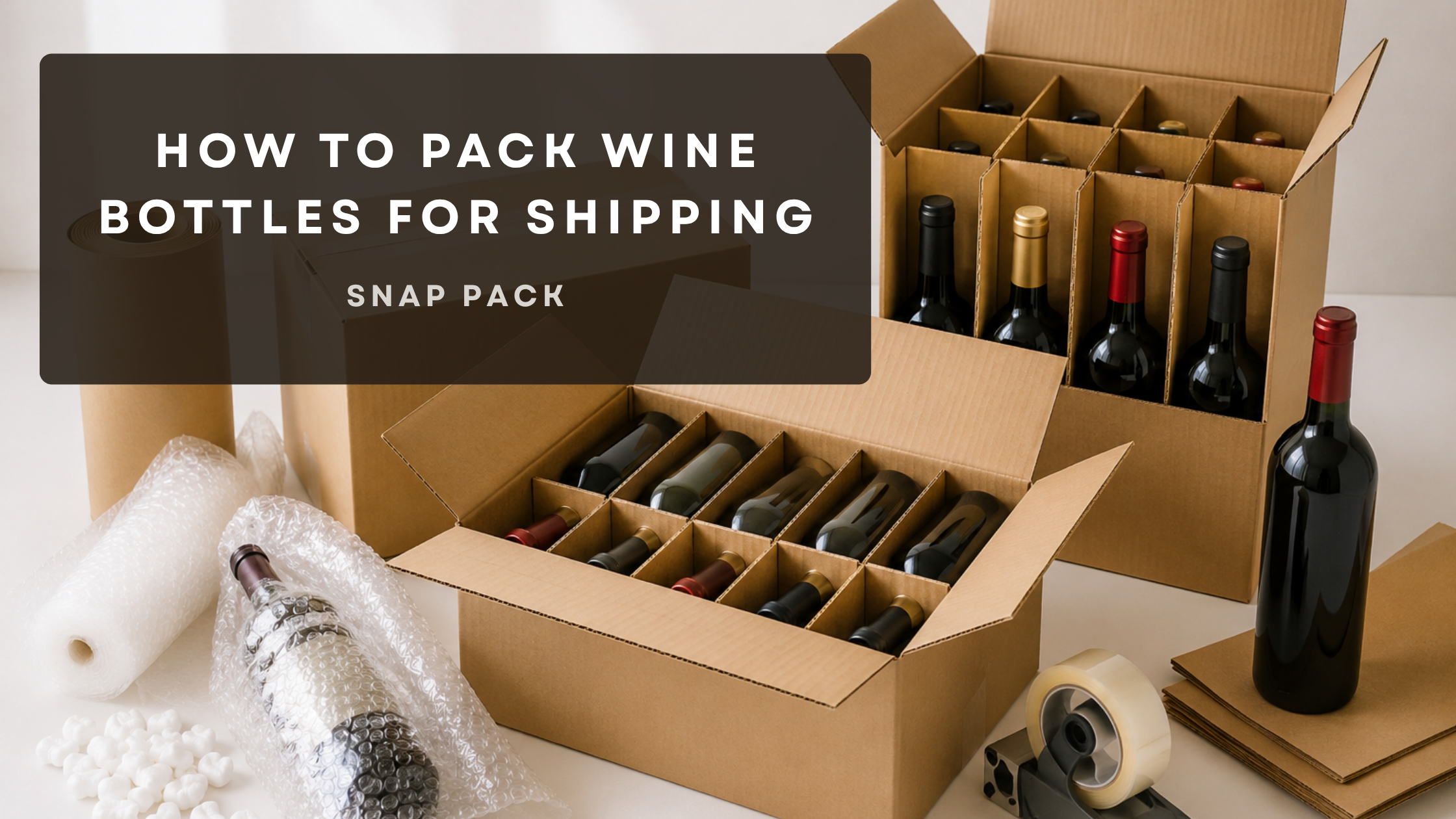 How to Pack Wine Bottles for Moving or Shipping Without Breakage