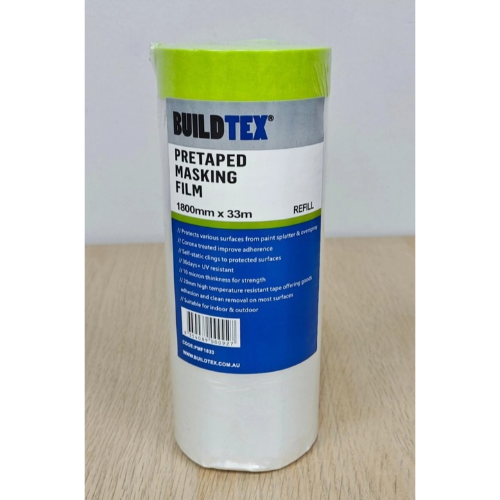 1800mm wide Buildtex masking film for painting and renovation