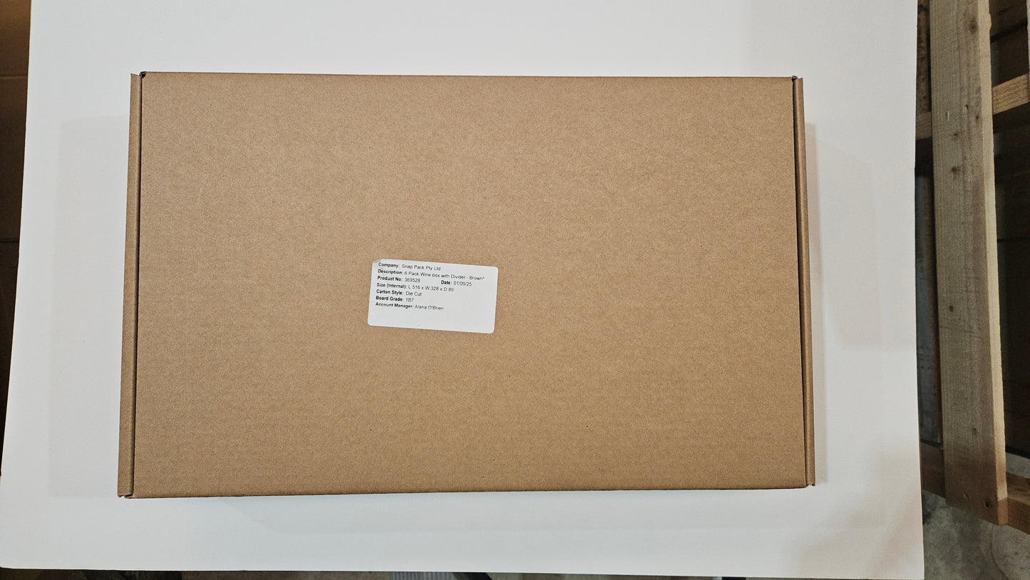 3 & 6 Bottle Wine Boxes | Premium Corrugated Packaging