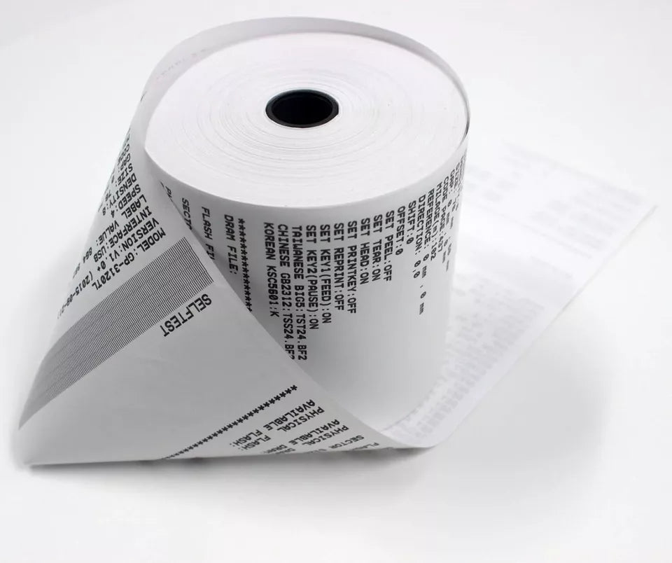 24 pack thermal paper rolls for cash register receipt printers