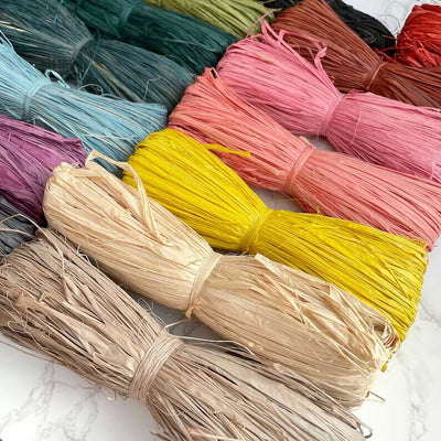 Raffia Hank 250g Art Crafting Gift Wrapping Natural Eco- Friendly