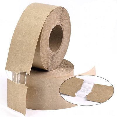 Kraft Water Activated Brown Paper Packing Tape 110um 48mm x 75m-Same Day Postage