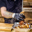 Black Nitrile Nitro Gloves Disposable Thick 6.0g PF Food Safe -HACCP CERTIFIED