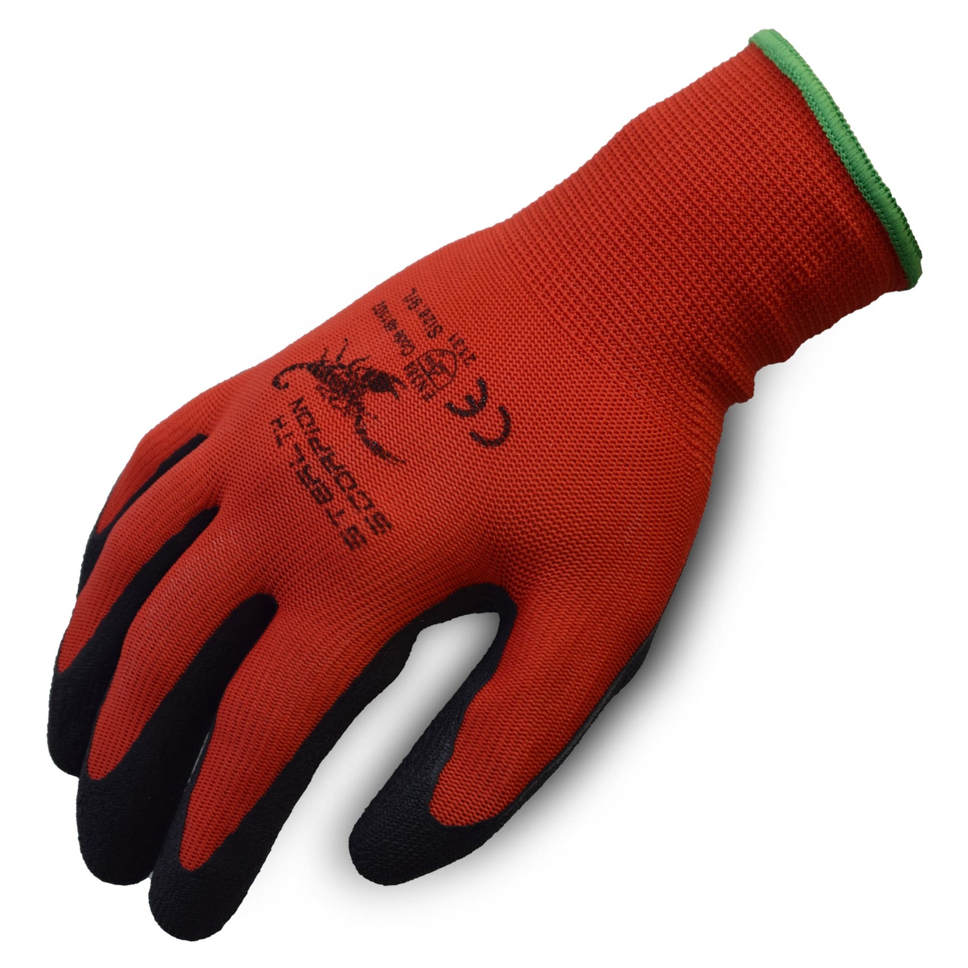 Scorpion Latex Industrial Work Gloves
