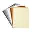 Set of color swatches in various shades on a white background