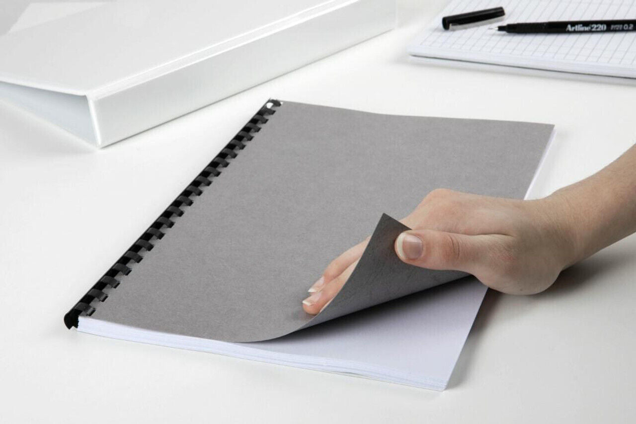 A4 leathergrain binding covers 270gsm document presentation covers australia