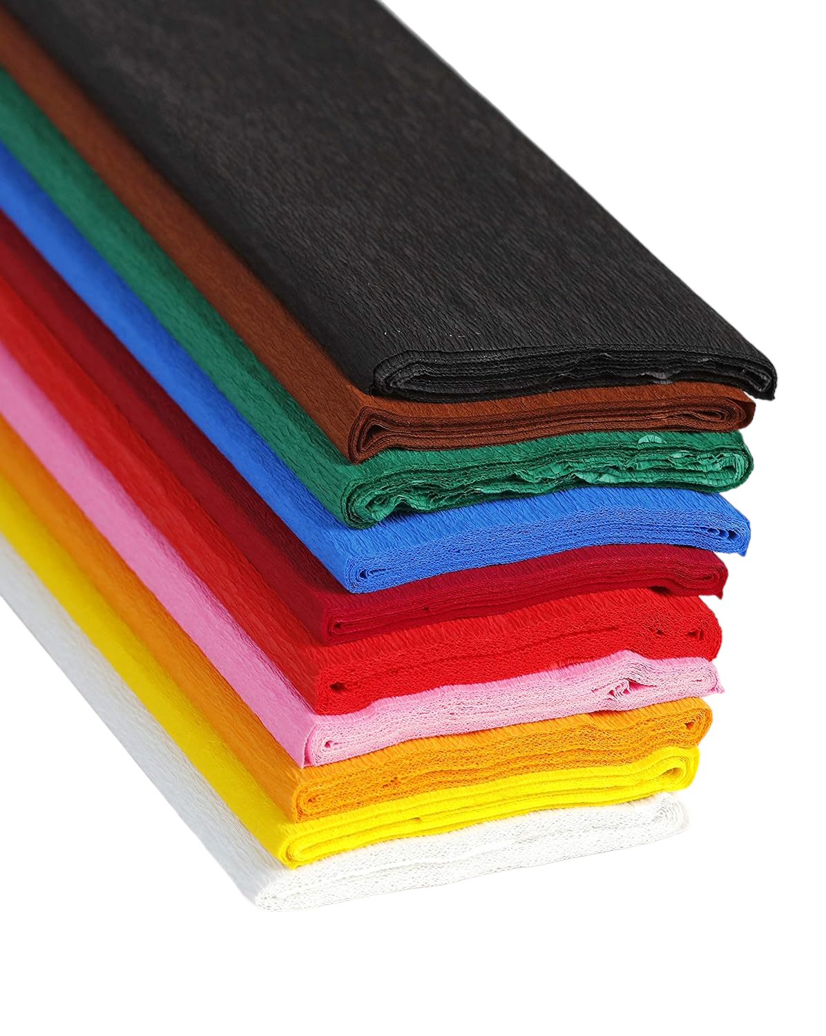 Hd Crape Paper Crepe Paper 12 Assorted Colours Party Decor 596 x 2286mm Premium- Same ...
