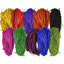Assorted colour raffia for weaving