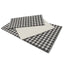 Black gingam food packaging