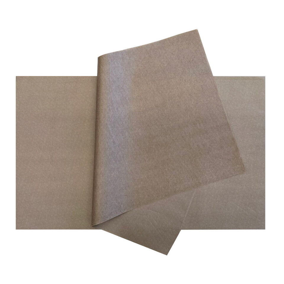 Bleached unbleached greaseproof sheets for cafés and bakeries
