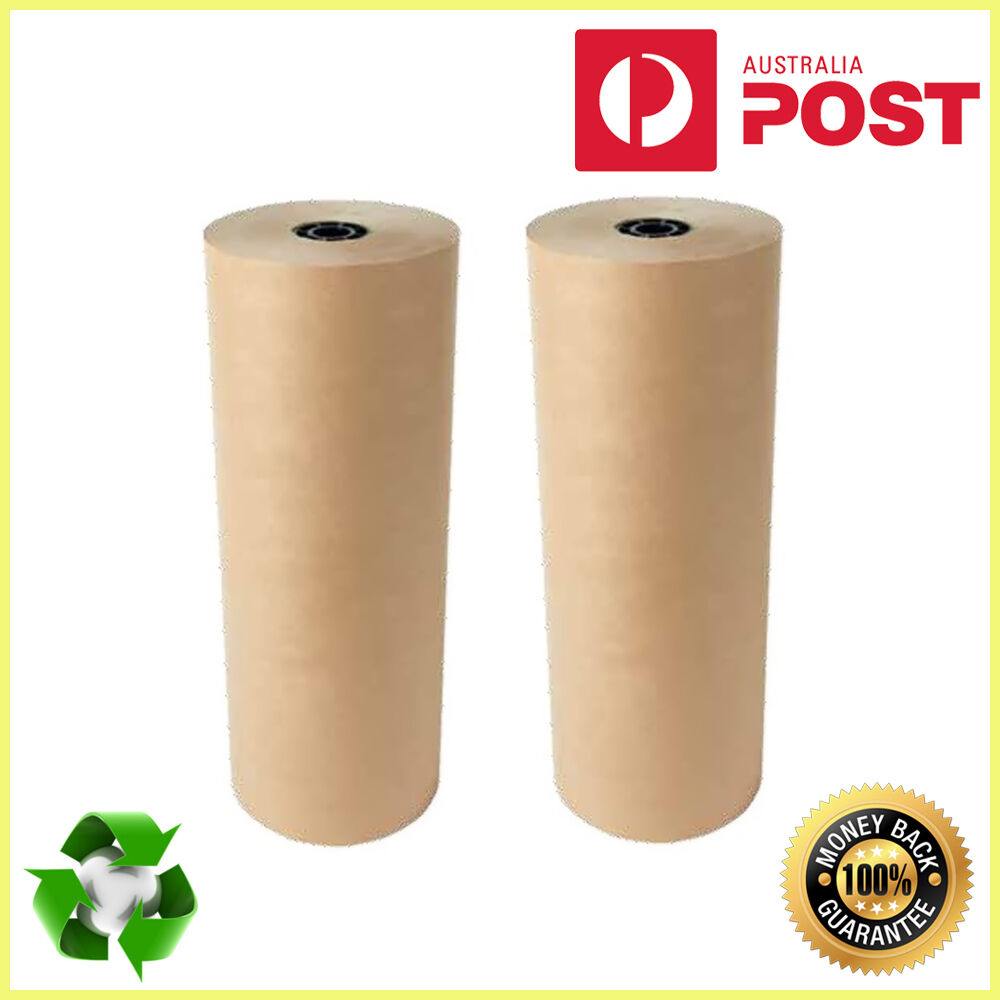Brown kraft paper gift wrap roll 760mm x 10m