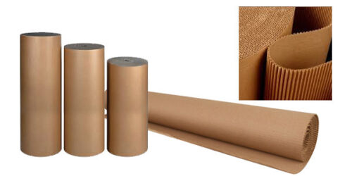Brown kraft wrapping paper roll for crafts and gifts eco friendly