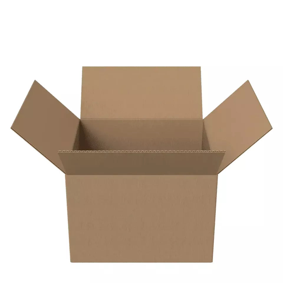 Cardboard moving cartons for packing