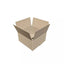 A single, unfilled cardboard moving or mailing box with dimensions 187 x 187 x 102mm, displayed against a white background.