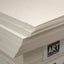 A stack of white cartridge drawing paper sheets, with the top sheet slightly lifted to show the texture. The paper is acid-free, indicated by the 'Arts & Crafts' branding at the bottom.