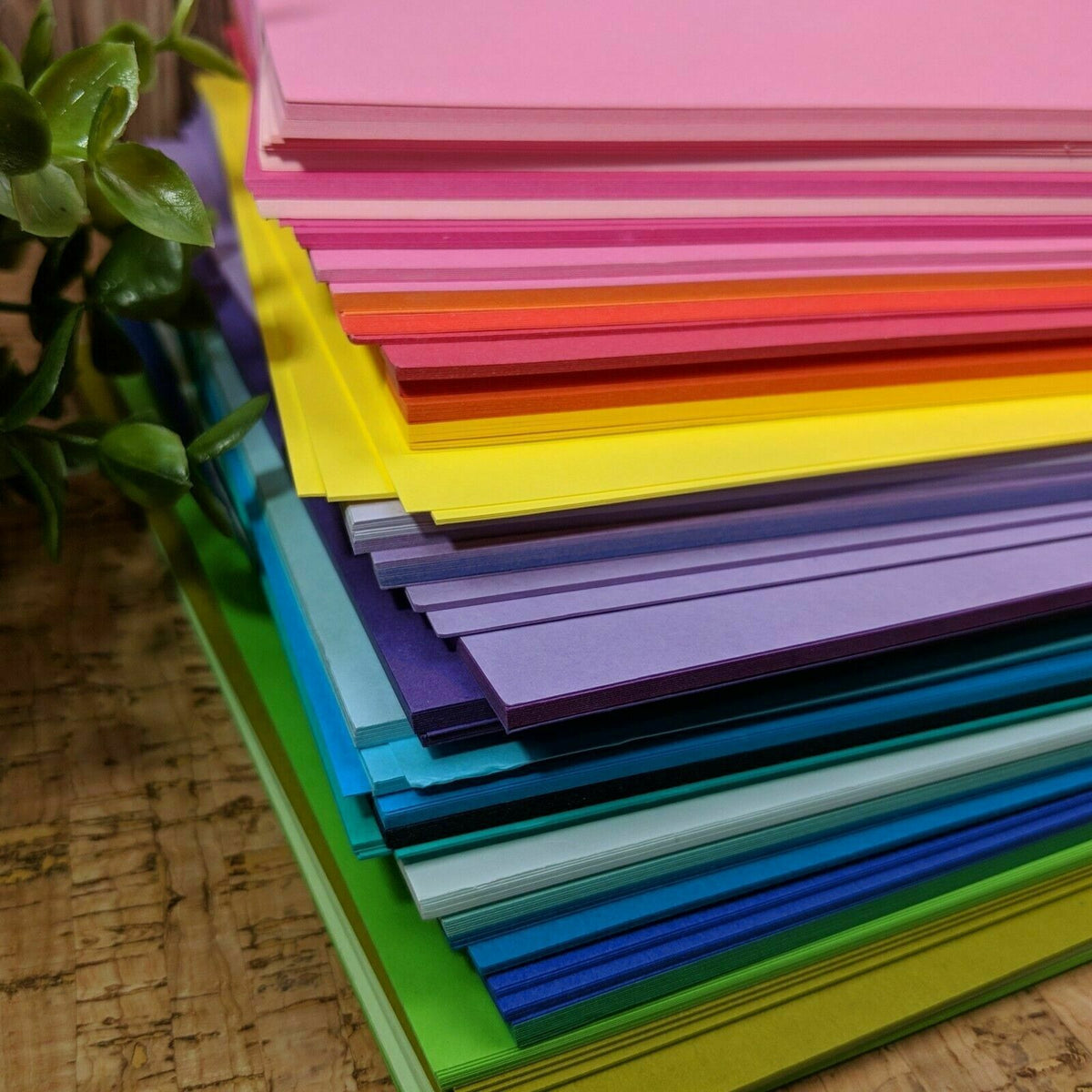 Colored Cardboard 500 Sheets Ream Single Colour DIY A4 A3 A2 -Premium ...