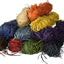 Coloured raffia bundles 20 x 25g natural craft material