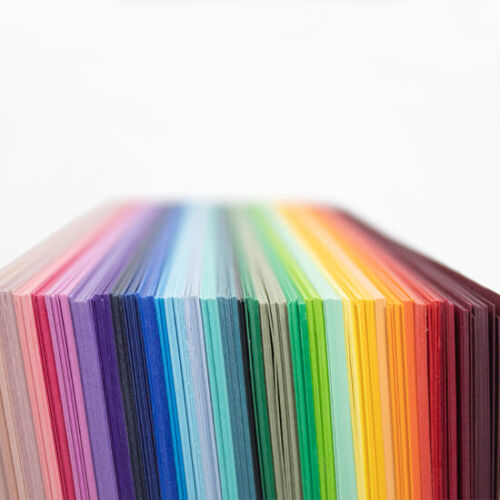 DIY coloured card sheets for crafting and printing