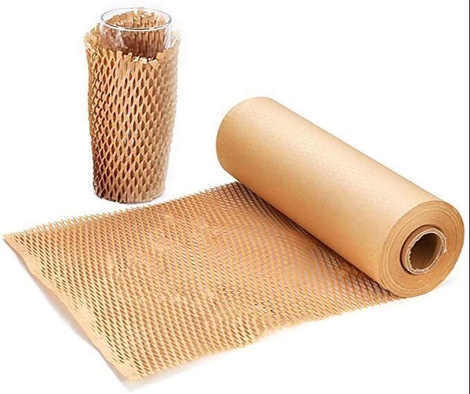 Eco friendly honeycomb paper roll for e-commerce packaging