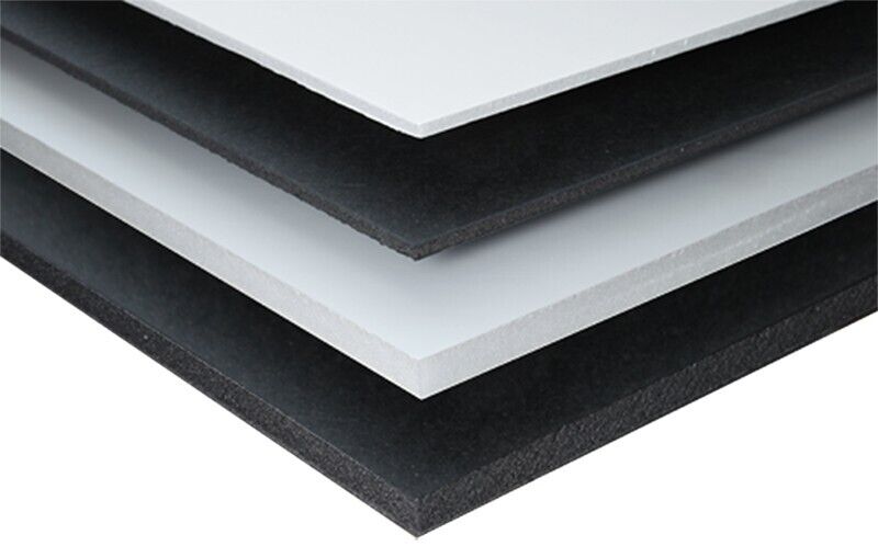 Extra rigid foam board for mounting artwork