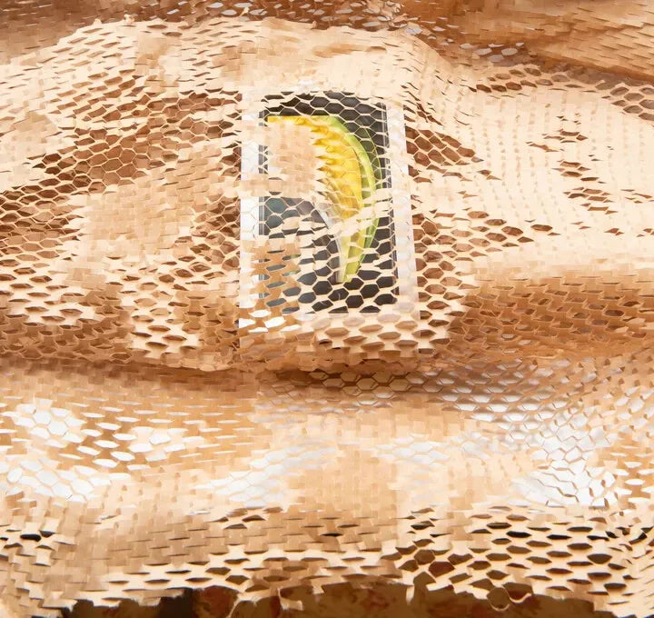 FSC certified honeycomb kraft wrap with dispenser box