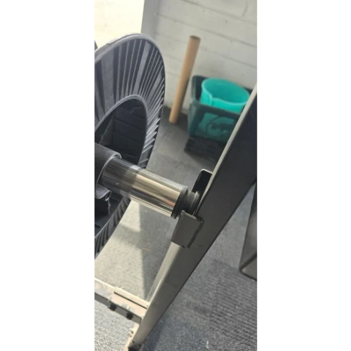 Heavy-duty steel double roll bubble wrap dispenser stand