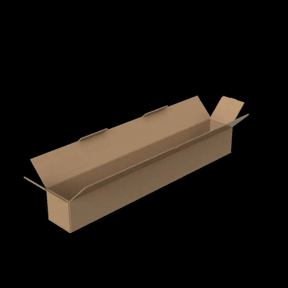 Long narrow cardboard moving box interlocking design australia