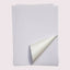 Matte white sticker paper for labels and product identification