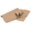 Natural recycled kraft paper A4 sheets pack brown