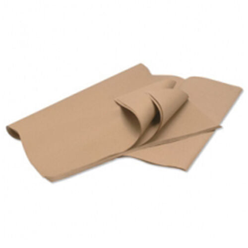 Natural recycled kraft paper A4 sheets pack brown