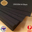 Premium black kraft cardstock sheets for printing and crafts