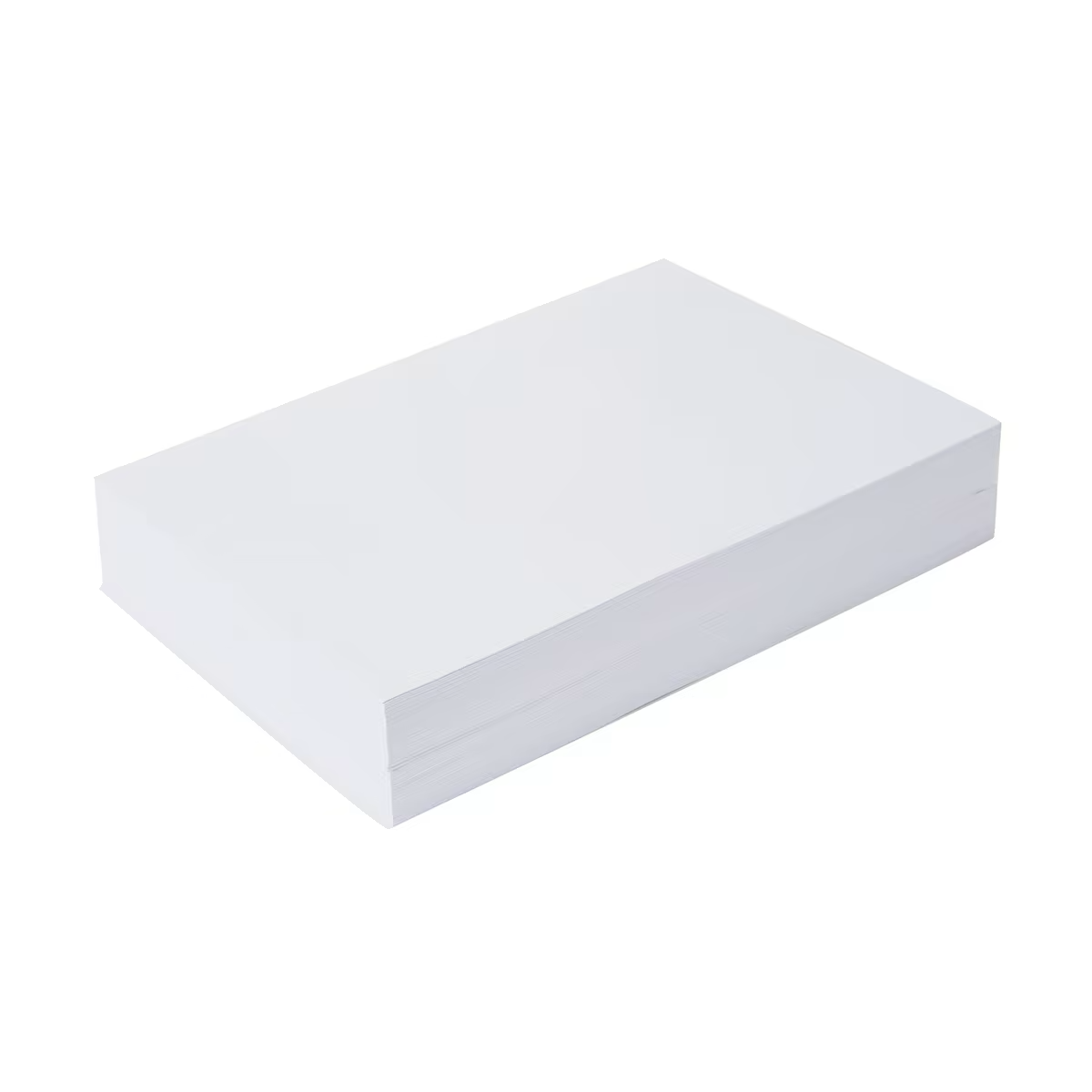A stack of white A4 copy paper