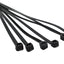 Snap Pack self locking zip ties black UV resistant nylon 200mm same day dispatch